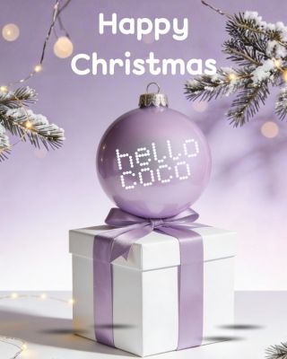 A hello coco teljes csapata nevében boldog karácsonyt és meghitt, békés ünnepeket kívánunk nektek. 💜 Legyenek ezek a napok...